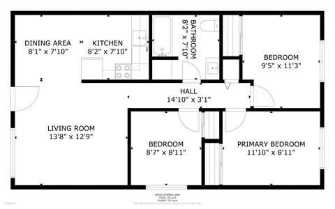 floor plan of the lower level of the house